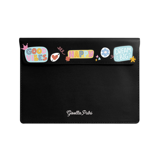 Vegan Leather Sleeve - Good Day 2.0