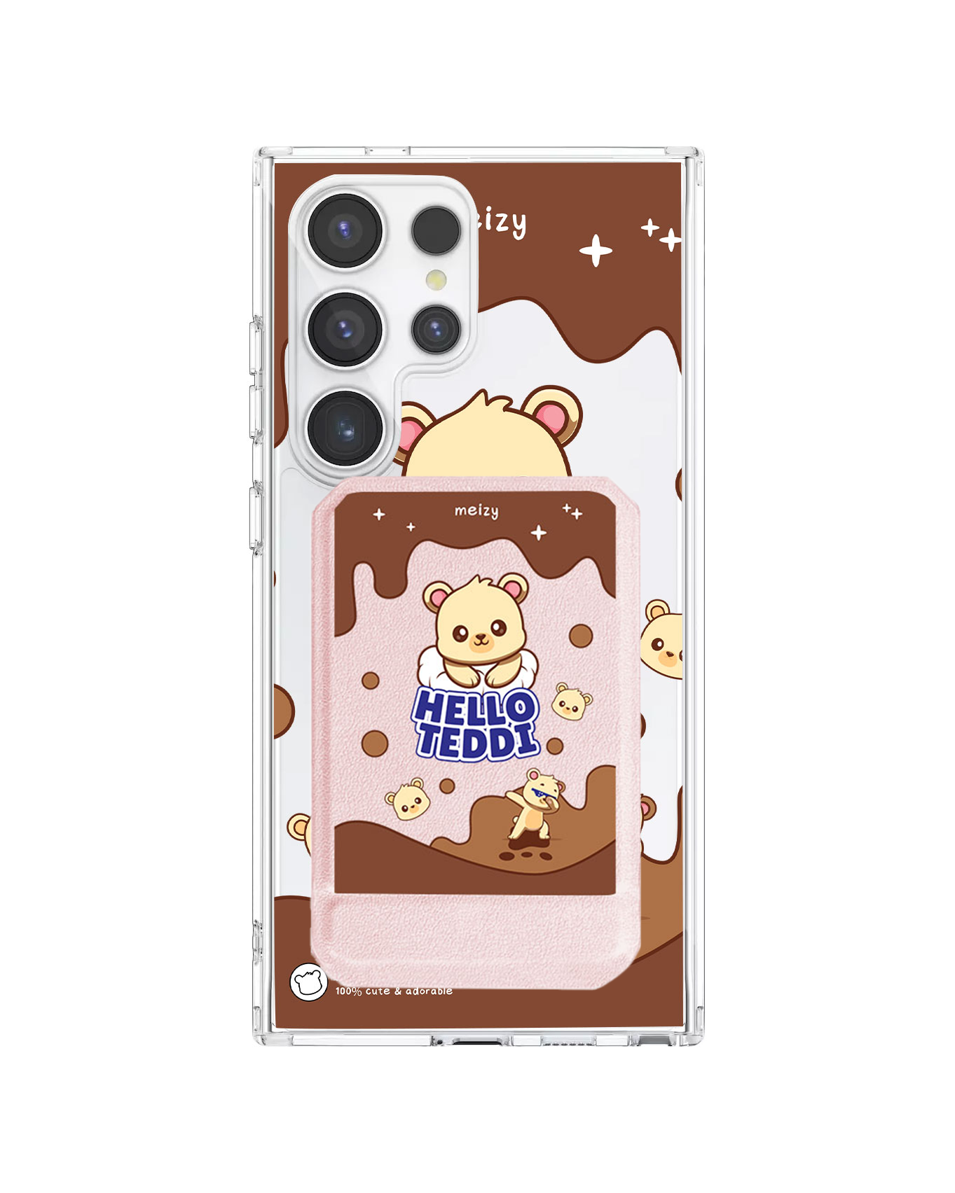 Android Magnetic Multifold Wallet - Hello Teddy 1.0