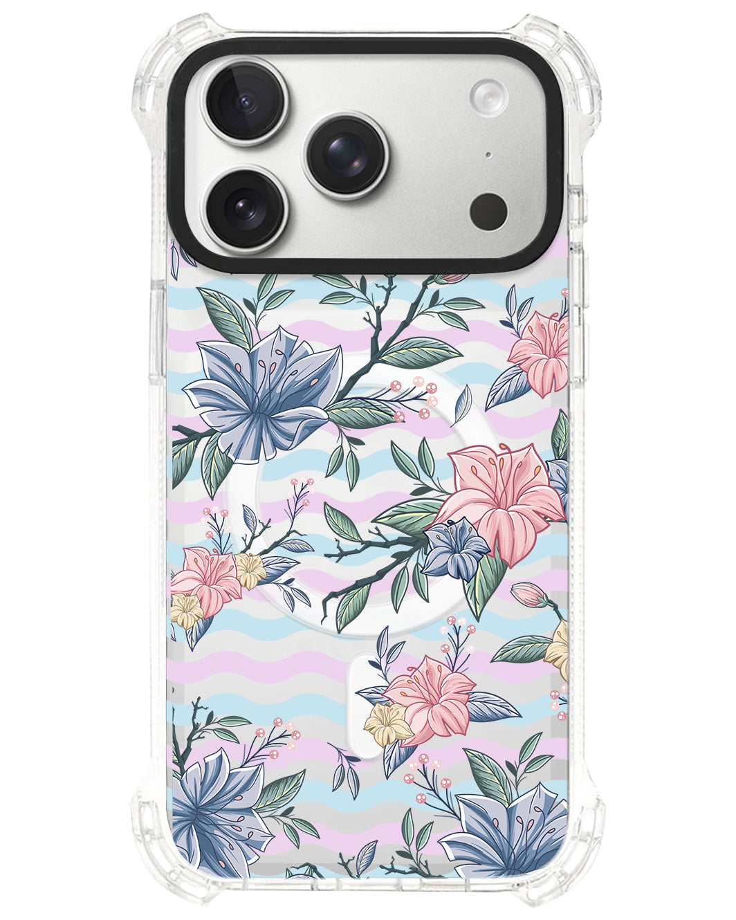 iPhone Ultimate Model-S⁴ - Pink & Blue Floral