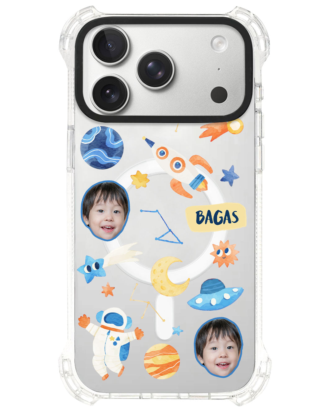 iPhone Ultimate Model-S⁴ - Face Grid Astronaut