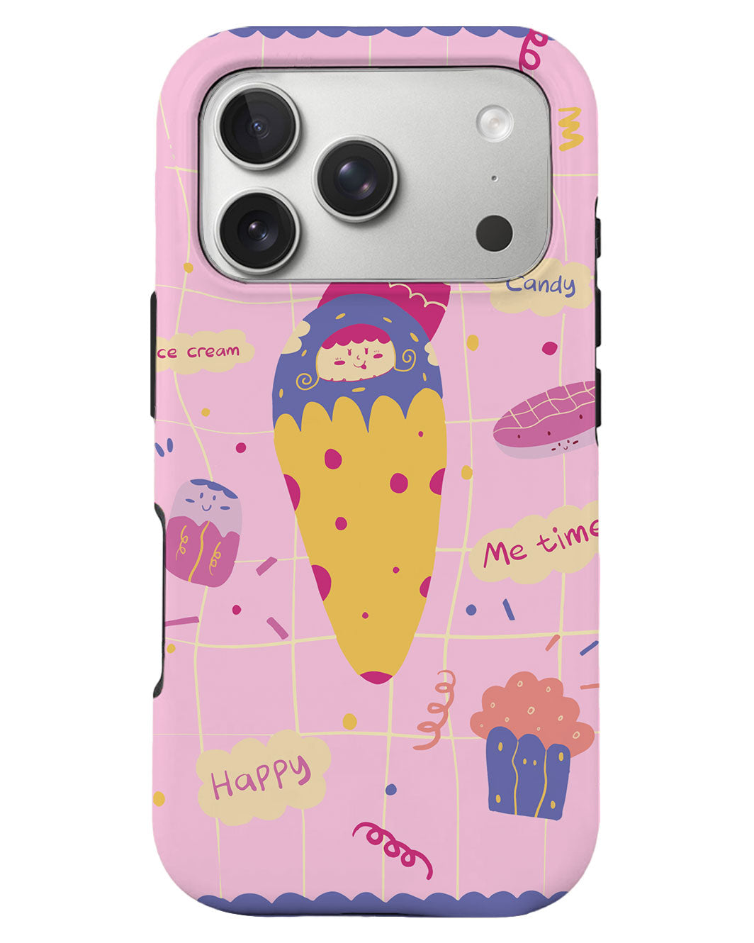 iPhone Rearguard Defender - Candy Doodle