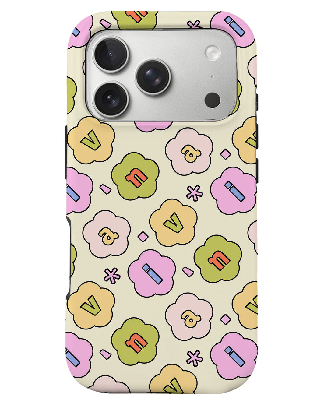 iPhone Rearguard Defender - Flower Petals Monogram 1.0