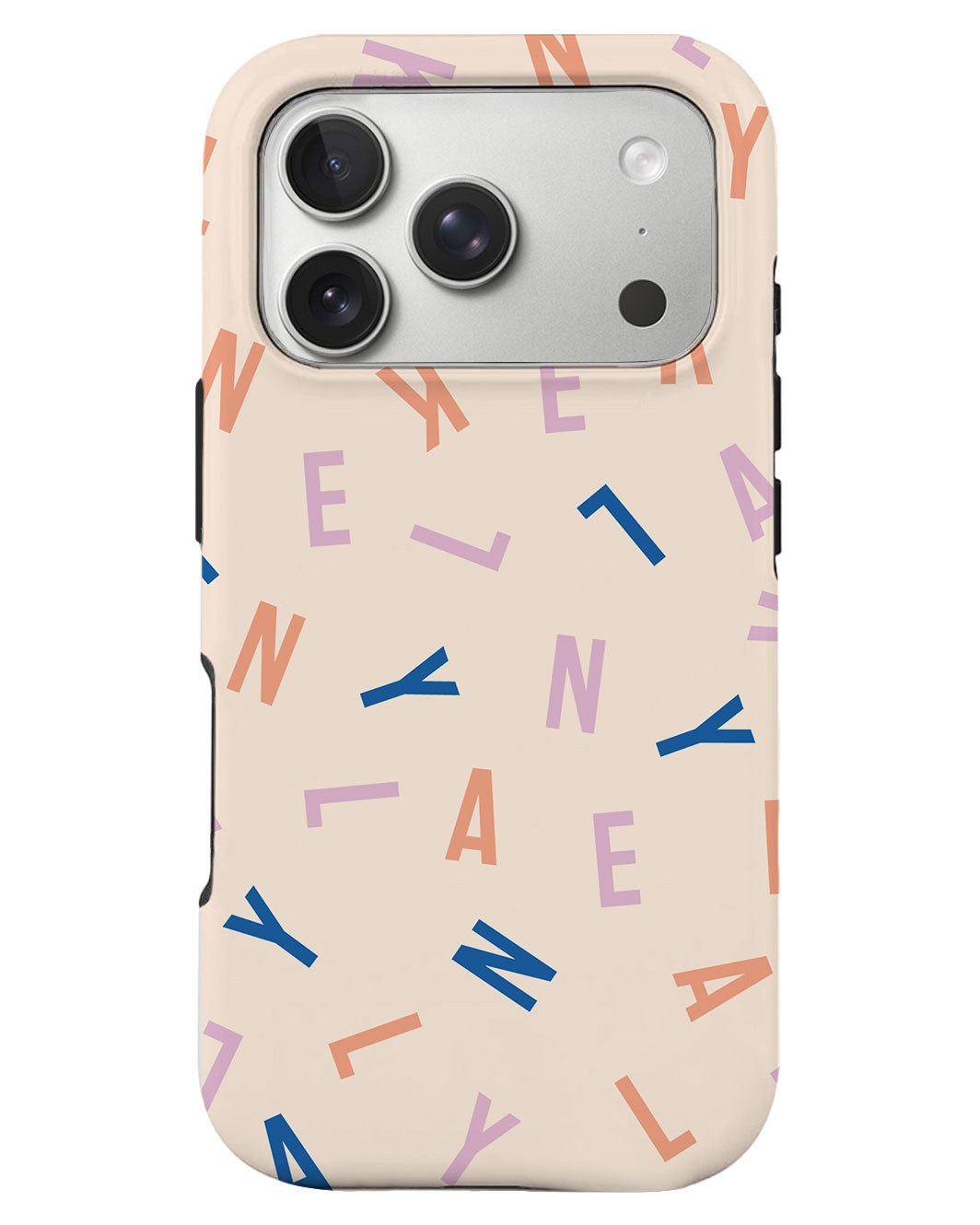 iPhone Rearguard Defender - CUSTOM MONOGRAM 1.0 Rainbow