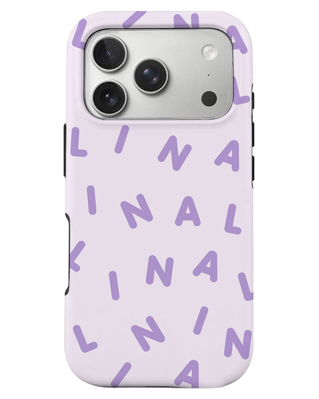 iPhone Rearguard Defender - CUSTOM MONOGRAM 2.0 Lilac