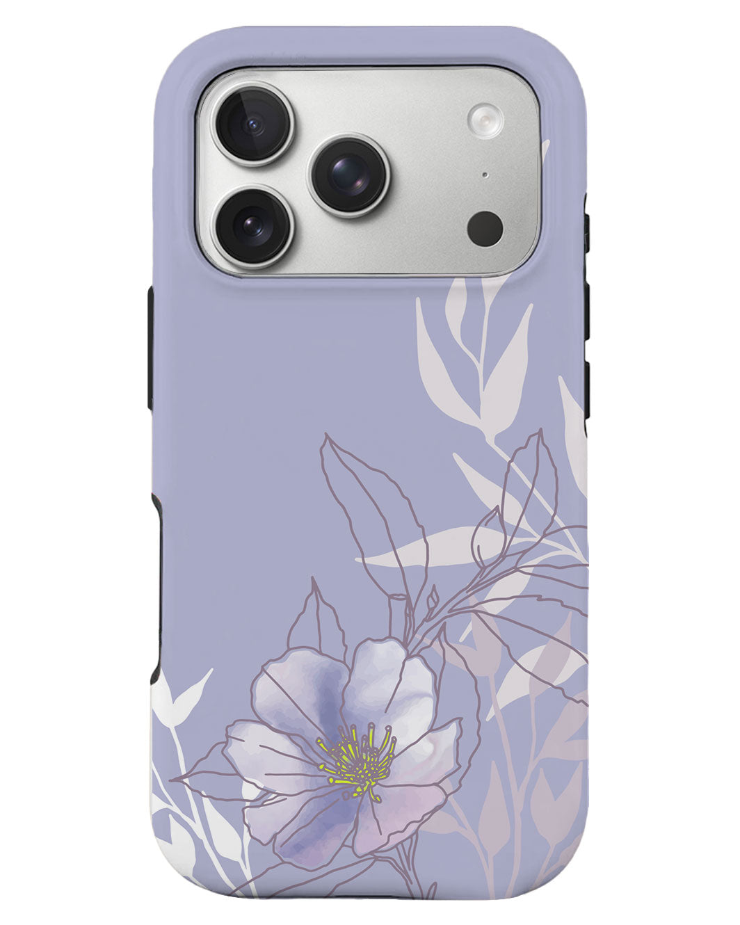 iPhone Rearguard Defender - Purple Lily