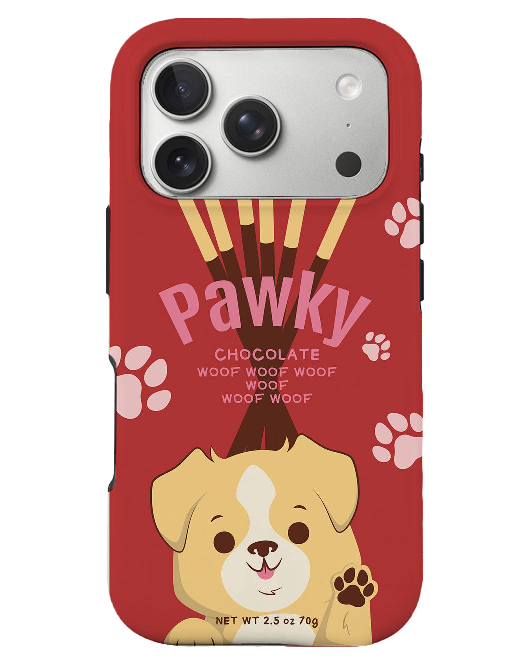 iPhone Rearguard Defender - Pawky Dog
