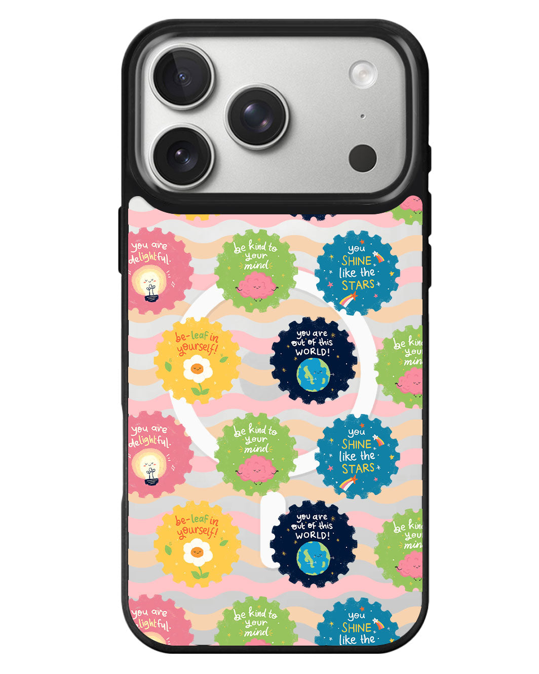 iPhone Rearguard MagSwap - Quotes Stamps