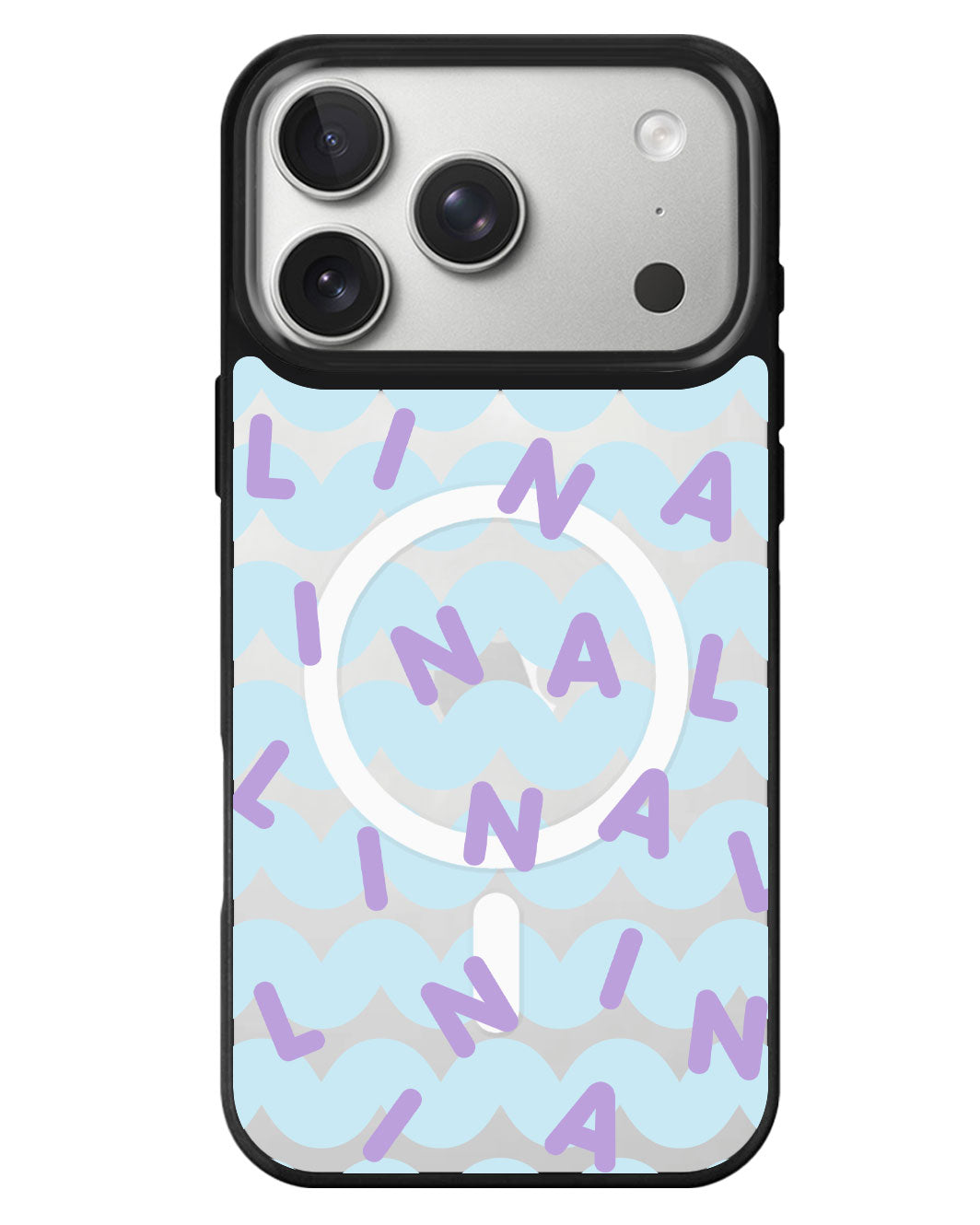 iPhone Rearguard MagSwap - Monogram 2.0 Ungu