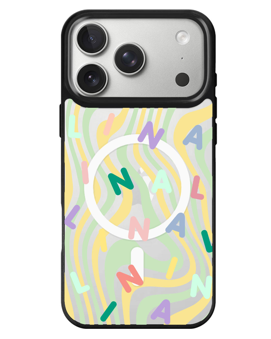 iPhone Rearguard MagSwap - Monogram 2.0 Rainbow
