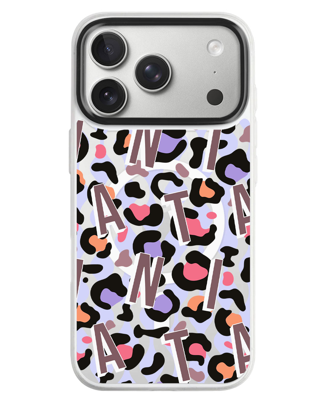 iPhone Rearguard MagSwap - Leopard Monogram 5.0