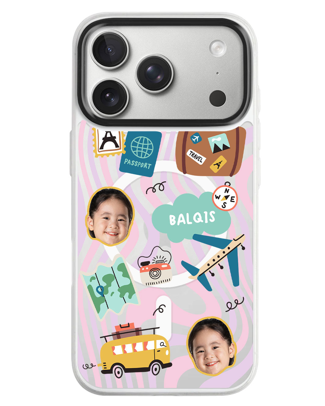 iPhone Rearguard MagSwap - Face Grid Travel