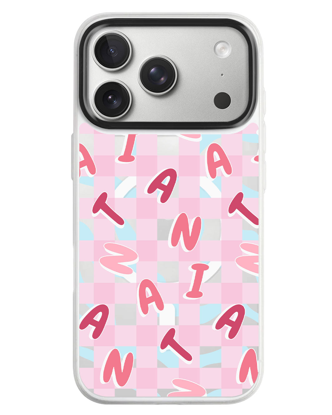 iPhone Rearguard MagSwap - Checkered Monogram 1.0