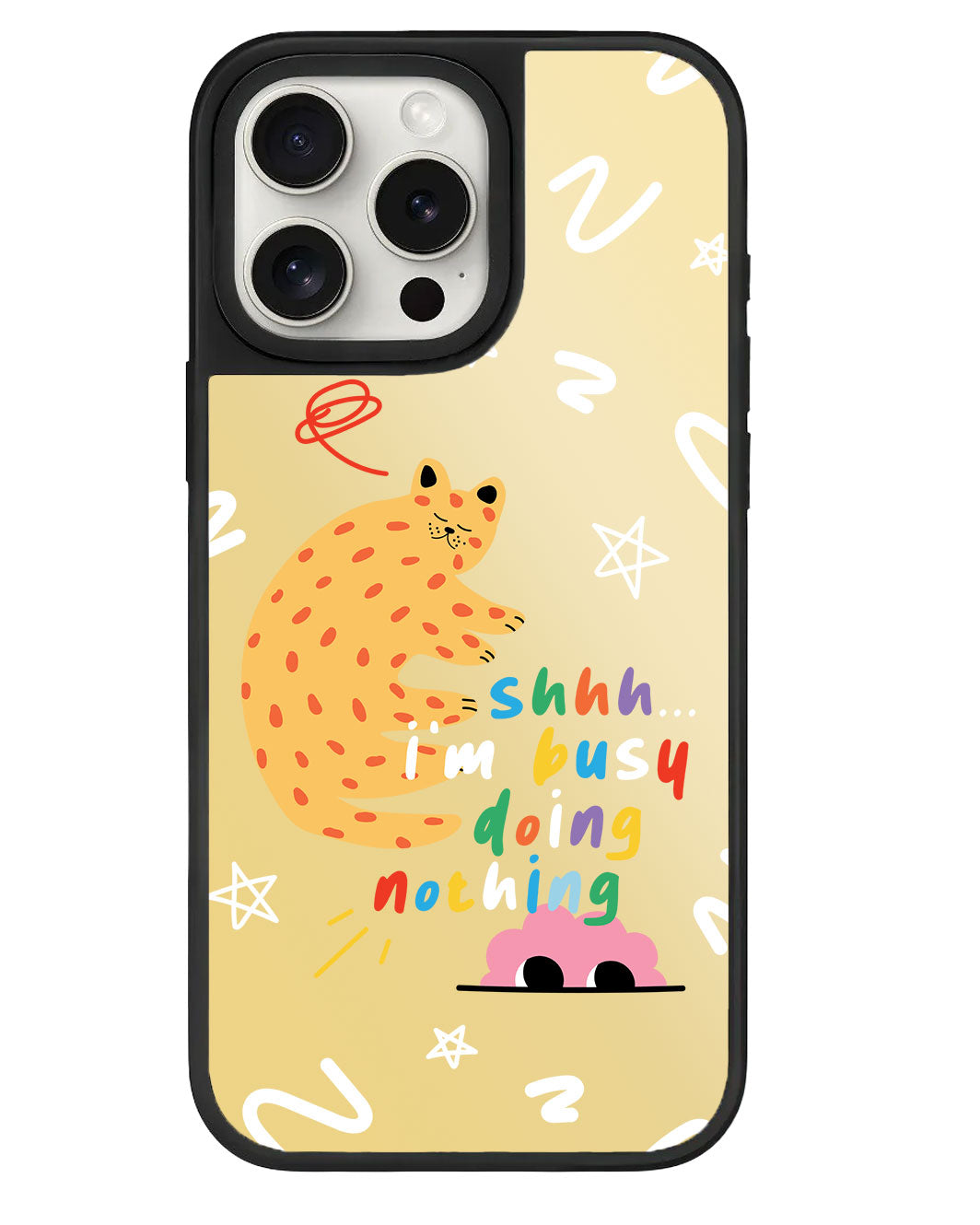 iPhone Mirror Grip - Busy Doing Nothing