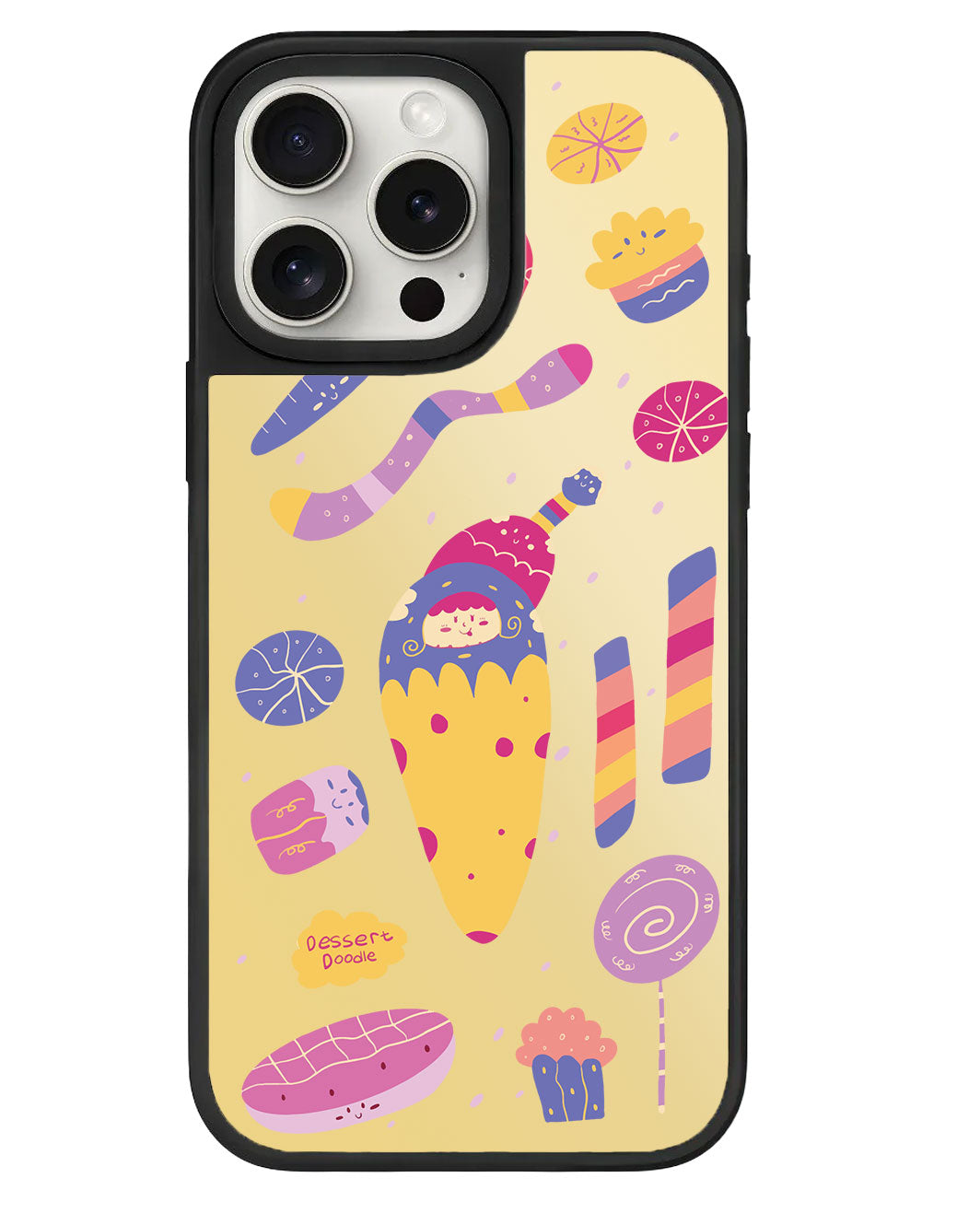 iPhone Mirror Grip - Dessert Doodle