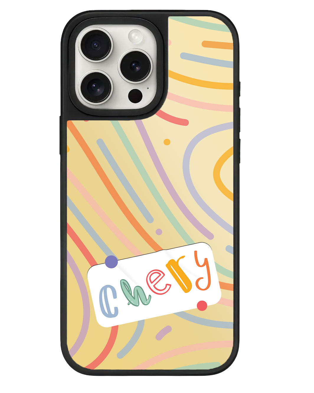 iPhone Mirror Grip - Doodle Monogram 2.0
