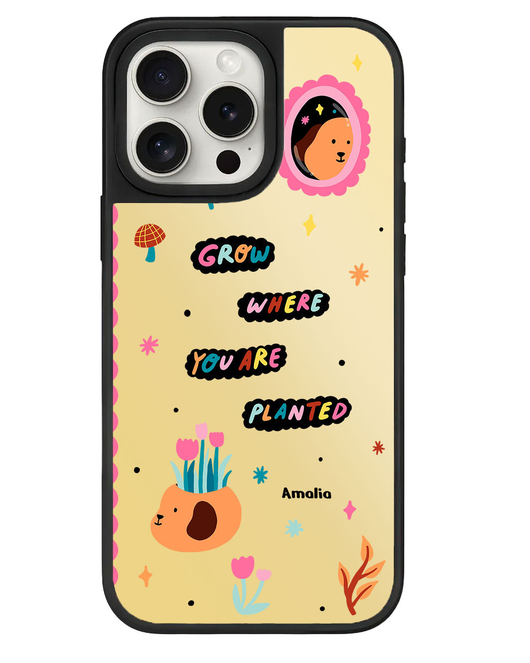 iPhone Mirror Grip - Grow Where You're Planted