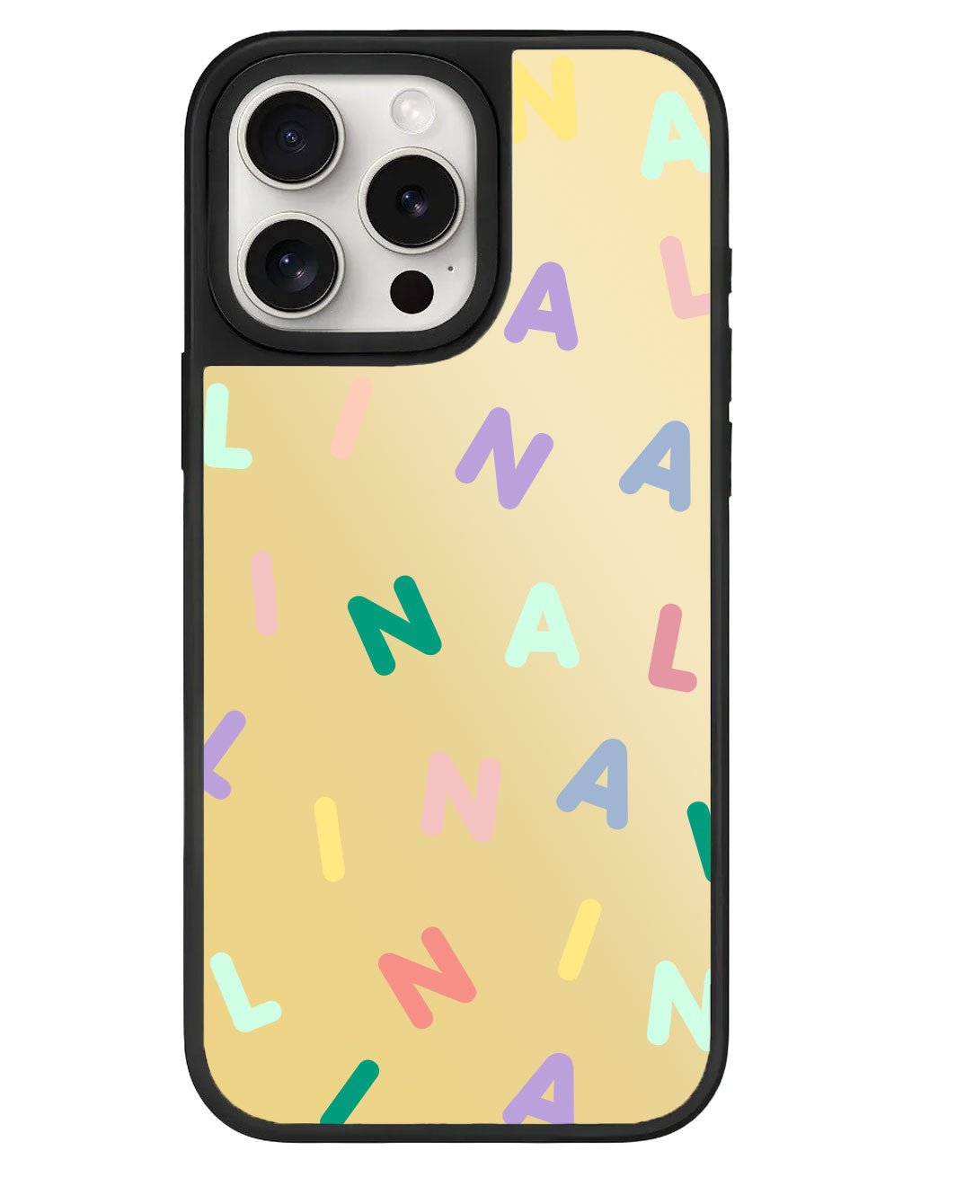 iPhone Mirror Grip - CUSTOM MONOGRAM 2.0 Rainbow