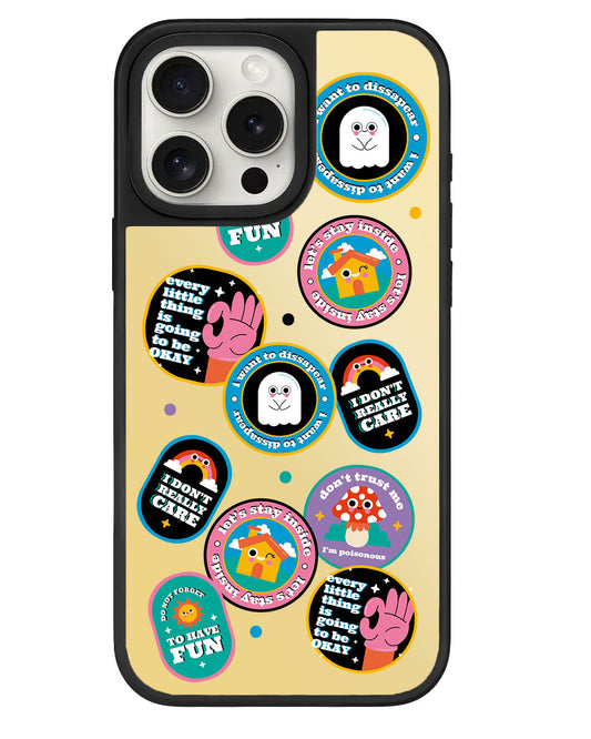 iPhone Mirror Grip - Monster Sticker Pack