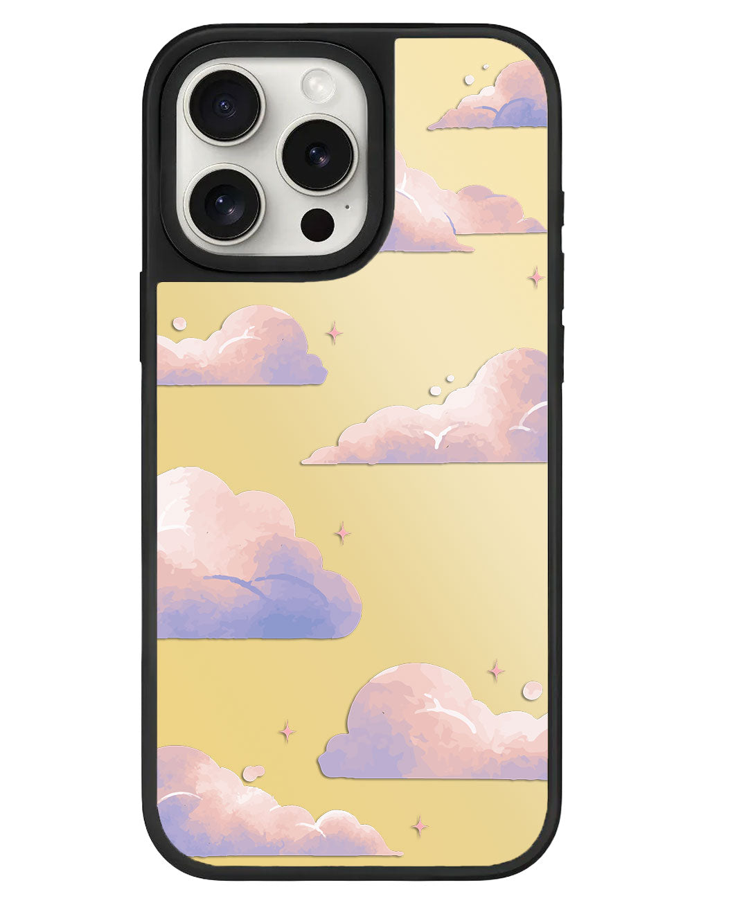 iPhone Mirror Grip - Pastel Clouds
