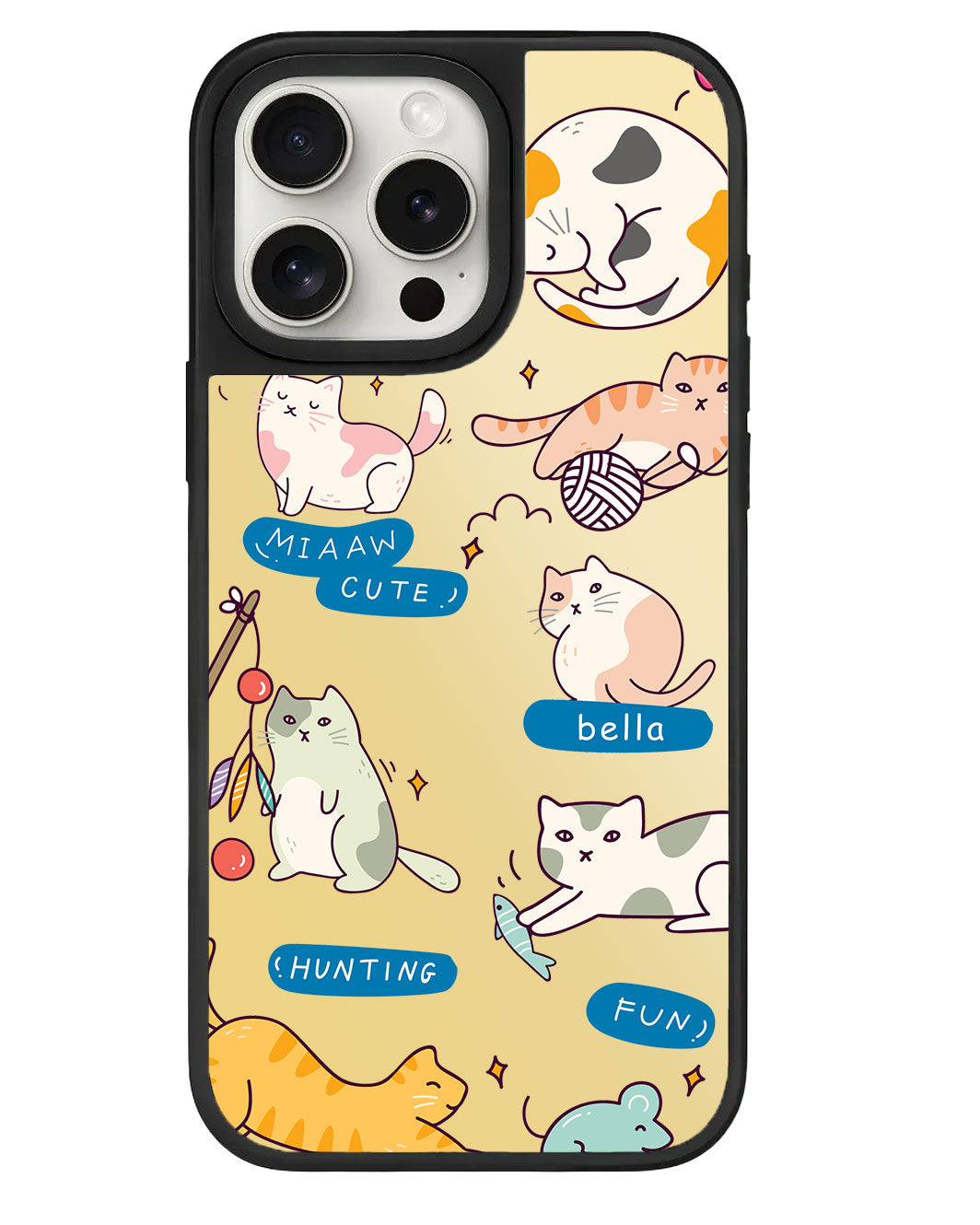 iPhone Mirror Grip - Playful Cat 2.0