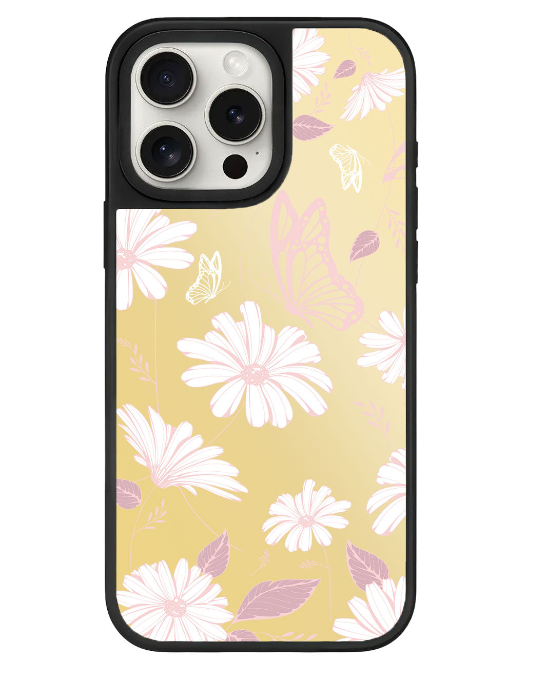 iPhone Mirror Grip - Butterfly & Daisy