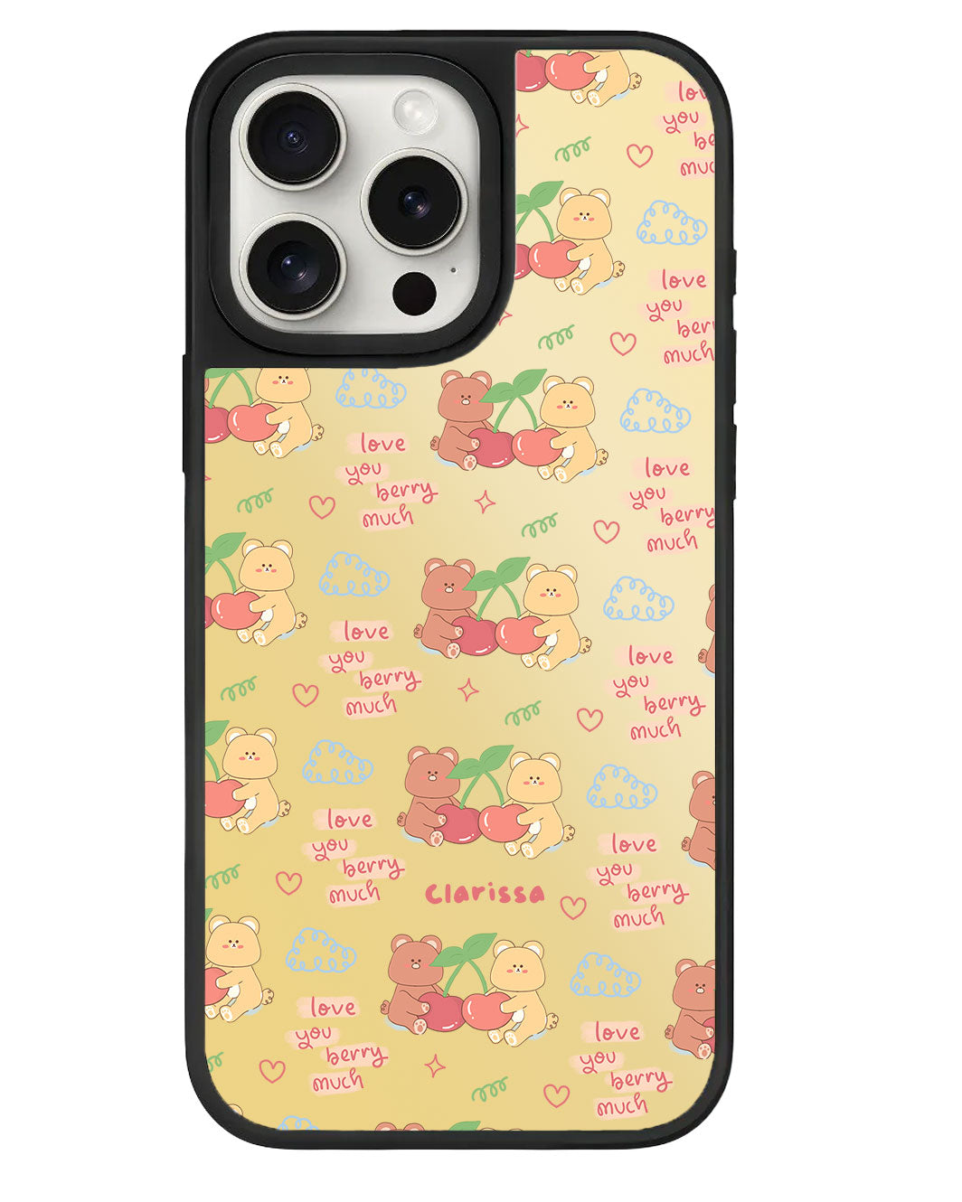 iPhone Mirror Grip - Cherry Bear