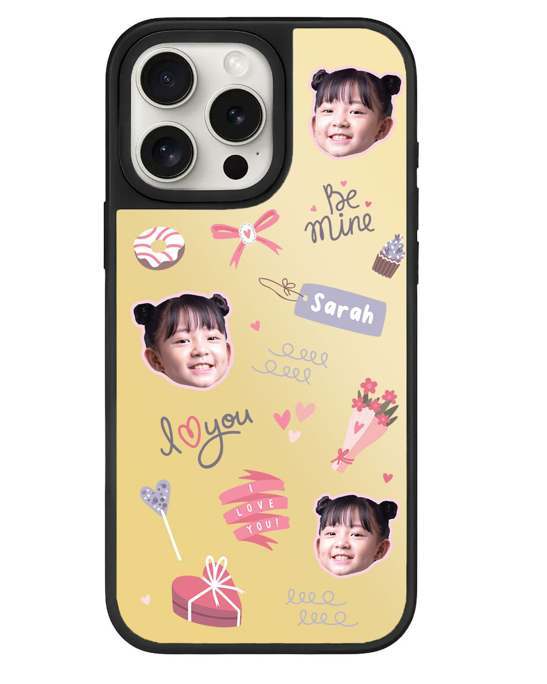 iPhone Mirror Grip - Face Grid Lovely