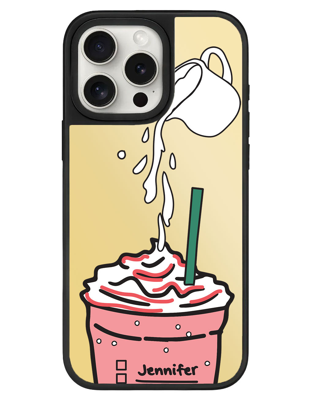 iPhone Mirror Grip - Rasberry Frappe