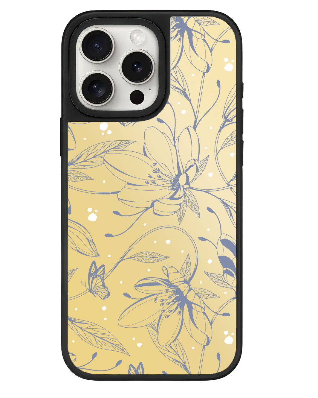 iPhone Mirror Grip - Sketchy Flower & Butterfly 2.0