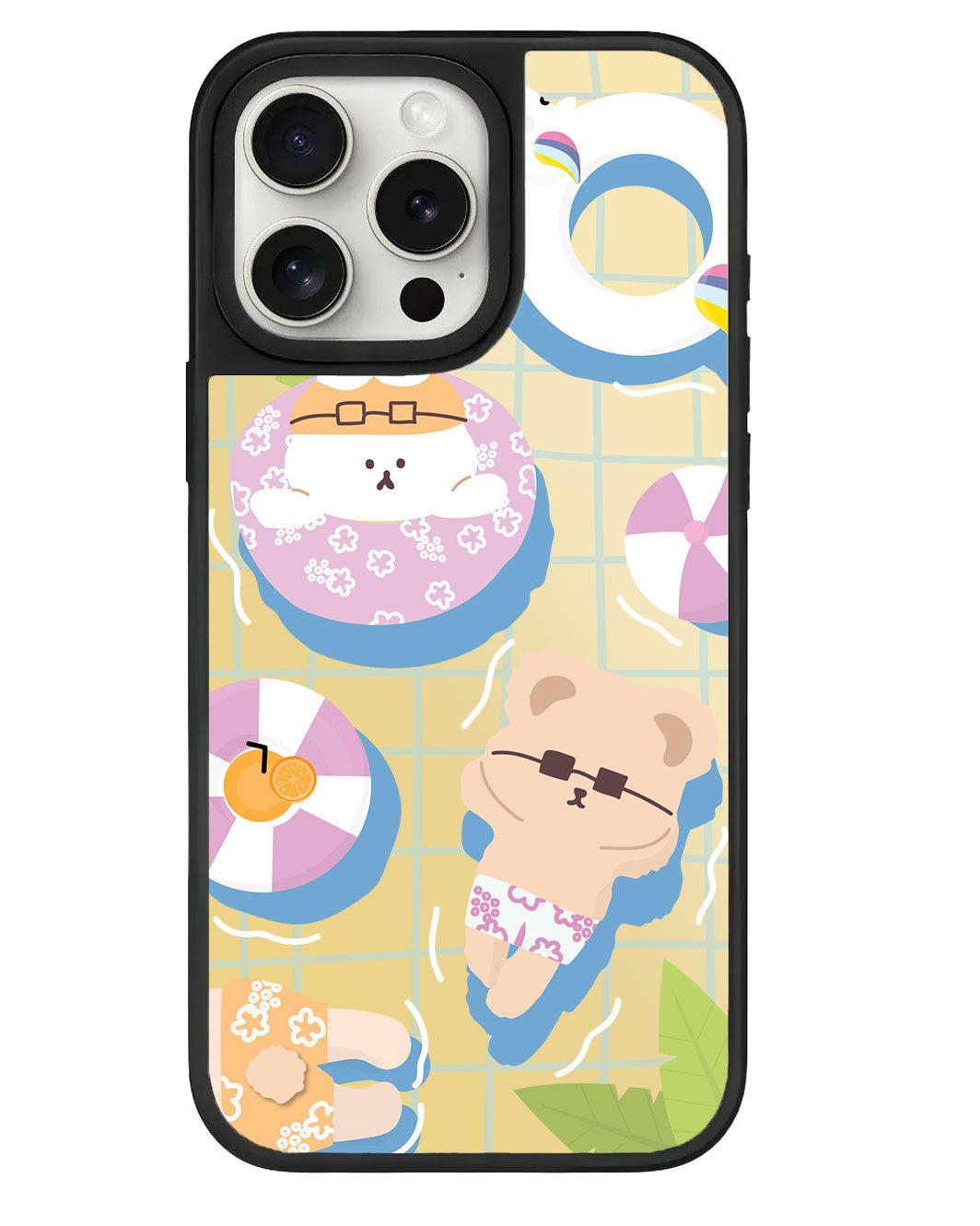 iPhone Mirror Grip - Pool Party Pink