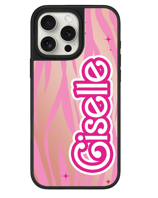 iPhone Mirror Grip - Barbie Zebra Pattern