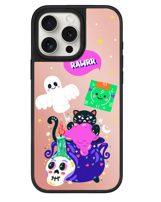 iPhone Mirror Grip - Cat Monster