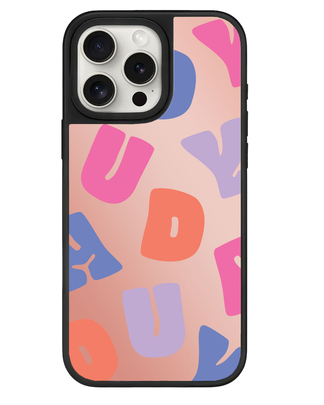 iPhone Mirror Grip - Chubby Monogram