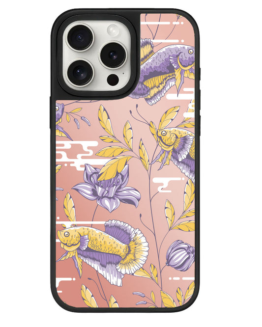 iPhone Mirror Grip - Fish & Floral 5.0