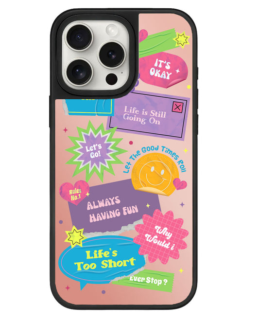 iPhone Mirror Grip - Life's Too Short