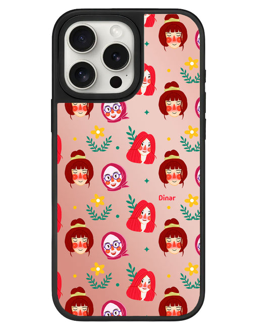 iPhone Mirror Grip - Lovely Faces