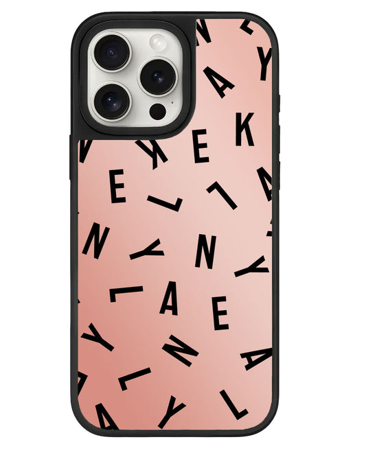 iPhone Mirror Grip - CUSTOM MONOGRAM 1.0 Noir