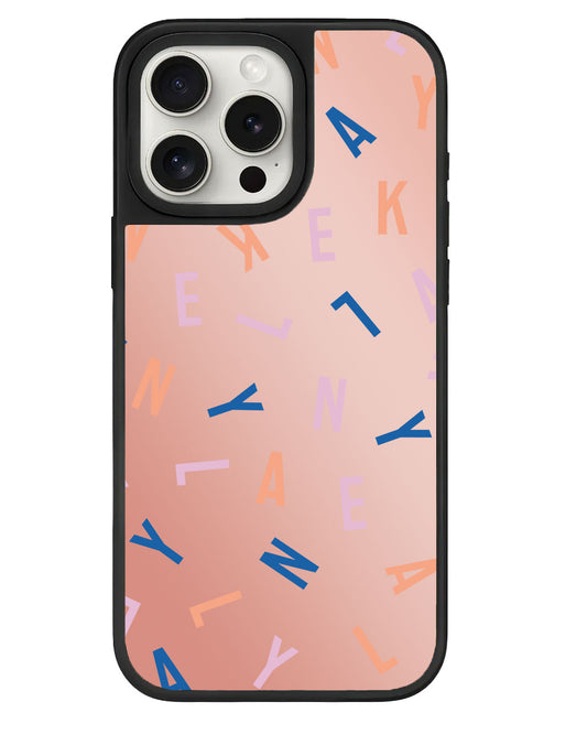 iPhone Mirror Grip - CUSTOM MONOGRAM 1.0 Rainbow