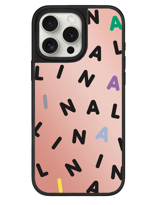 iPhone Mirror Grip - CUSTOM MONOGRAM 2.0 Black