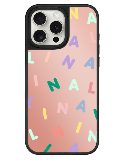 iPhone Mirror Grip - CUSTOM MONOGRAM 2.0 Rainbow