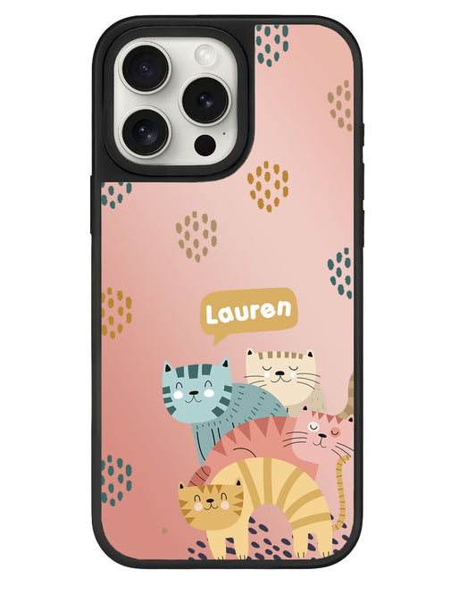 iPhone Mirror Grip - Rainbow Meow 2.0