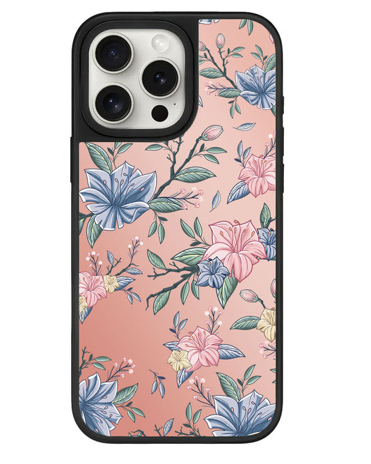 iPhone Mirror Grip - Pink & Blue Florals