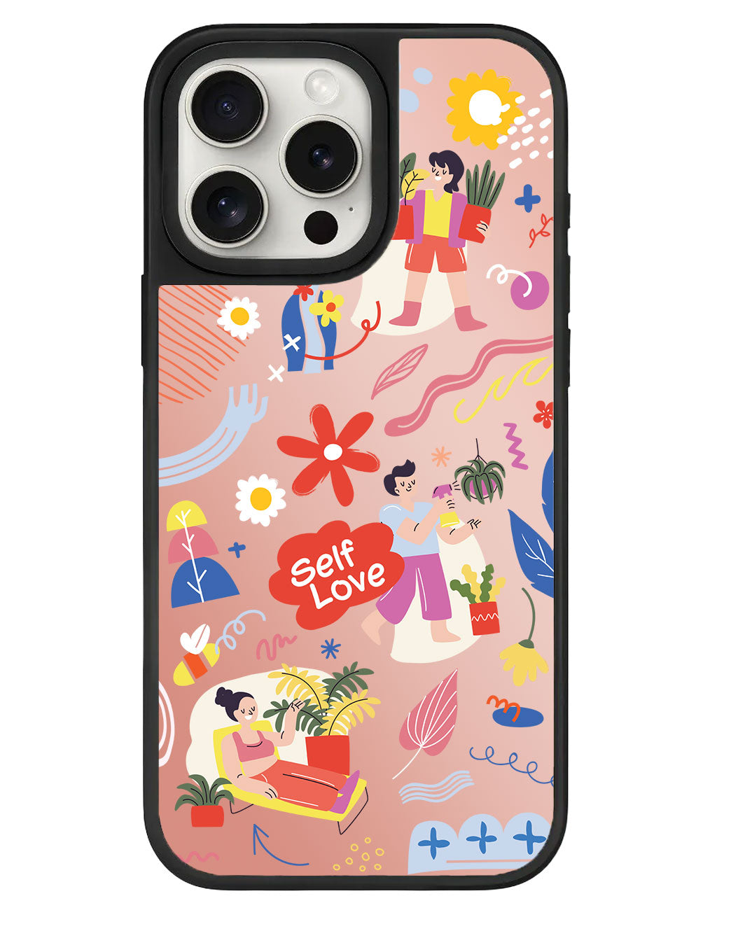 iPhone Mirror Grip - Self Love Sticker Pack 1.0