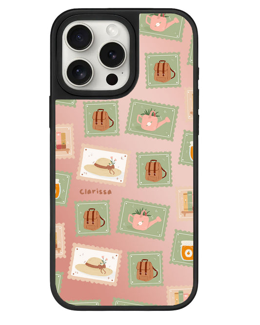 iPhone Mirror Grip - Cottagecore Stamps