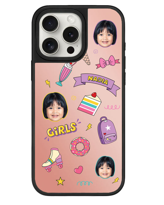 iPhone Mirror Grip - Face Grid Comic