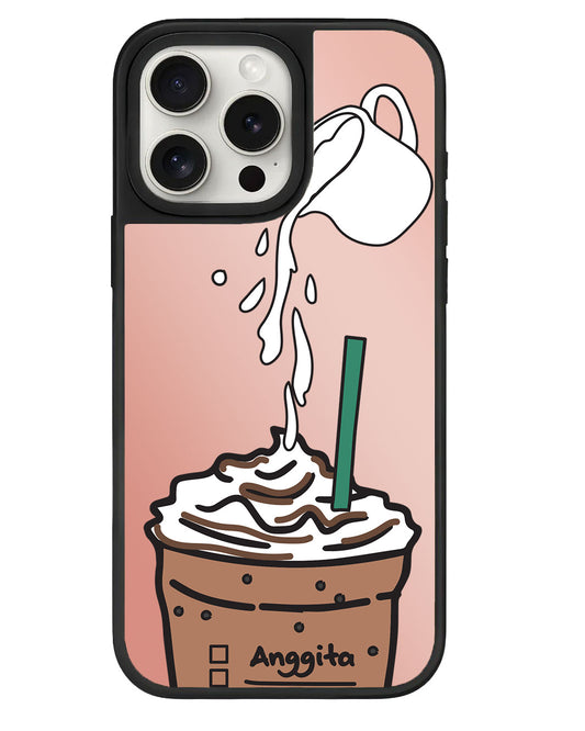 iPhone Mirror Grip - Coffee Frappe