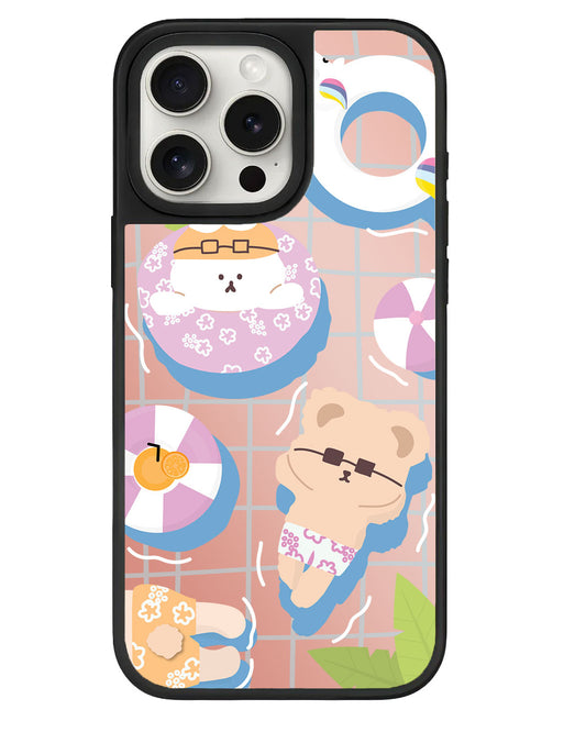 iPhone Mirror Grip - Pool Party Pink