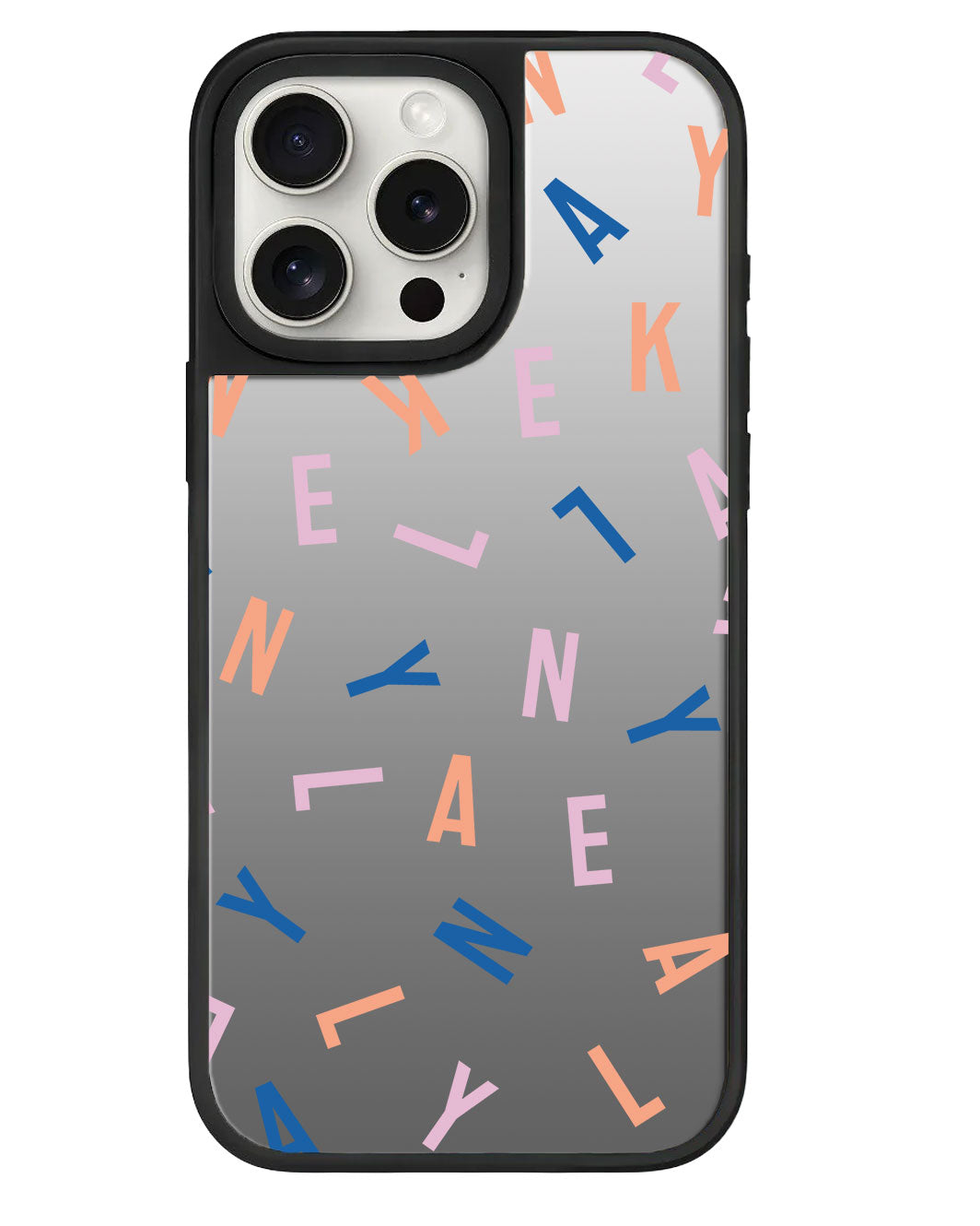 iPhone Mirror Grip - CUSTOM MONOGRAM 1.0 Rainbow