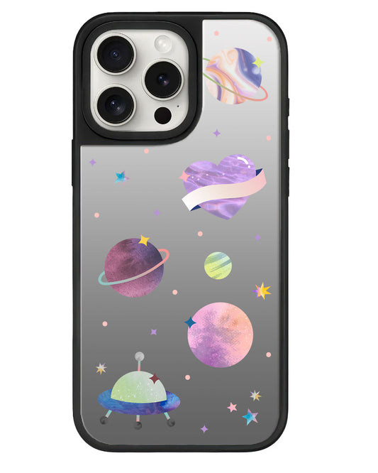 iPhone Mirror Grip - Pink Planet