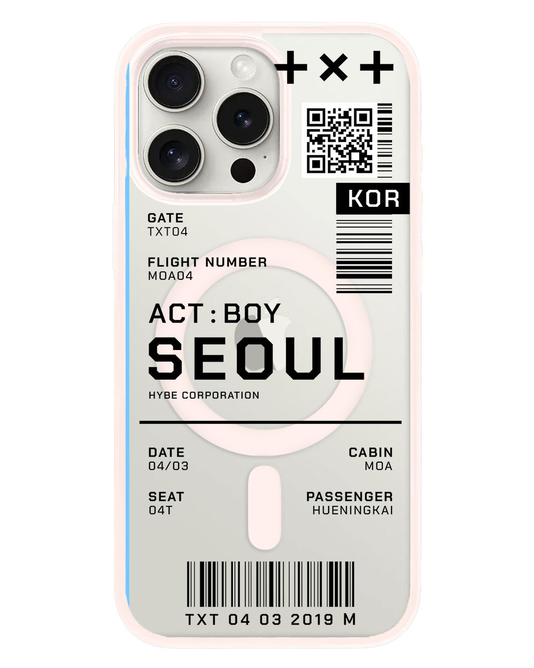 iPhone Rearguard Hybrid - TXT Act Boy Ticket